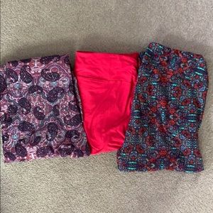 Lularoe Tall and Curvy Leggings bundle
